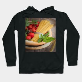 Crisp bread tray with ingredients Hoodie